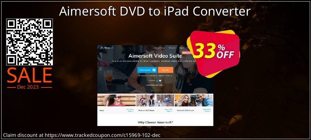 Aimersoft DVD to iPad Converter coupon on April Fools' Day promotions