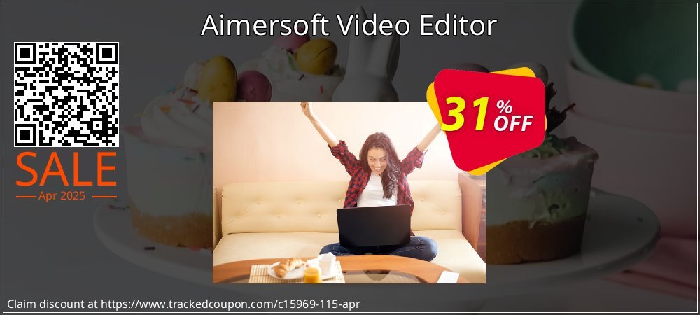 Aimersoft Video Editor coupon on National Walking Day discount