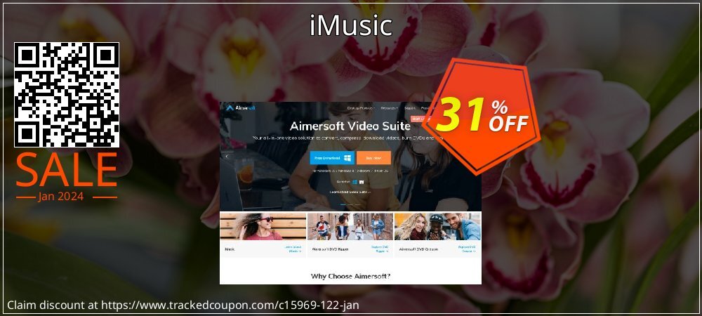 iMusic coupon on April Fools Day sales