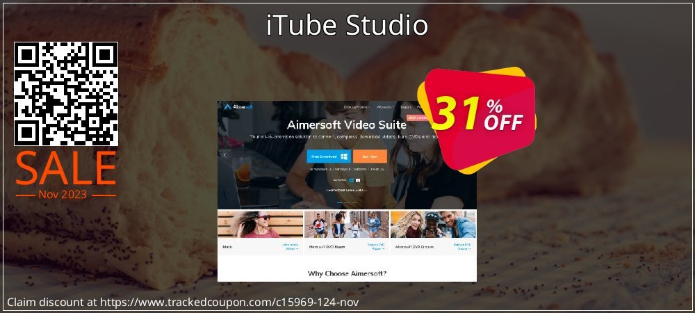 iTube Studio coupon on National Smile Day offering discount