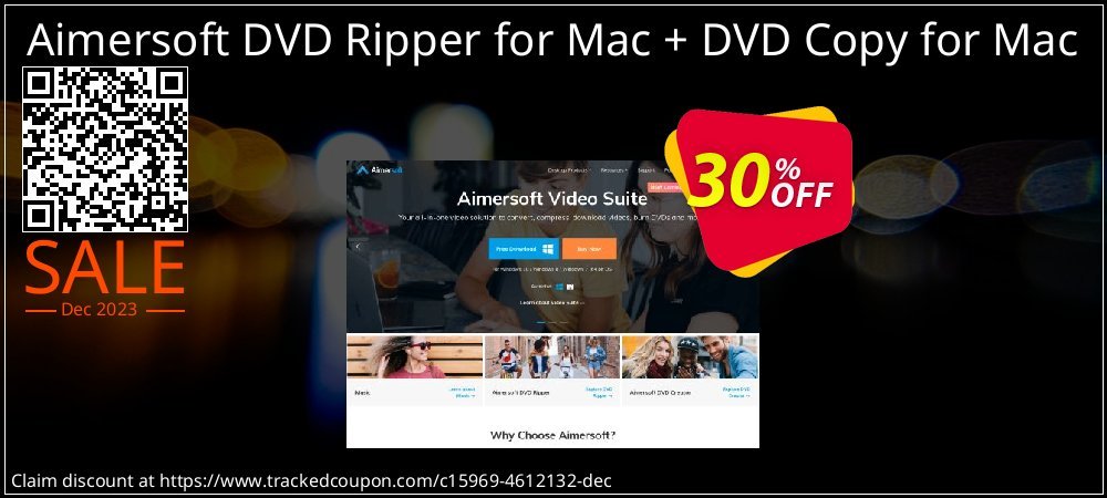 Aimersoft DVD Ripper for Mac + DVD Copy for Mac coupon on National Memo Day discounts