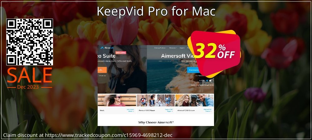KeepVid Pro for Mac coupon on April Fools' Day deals