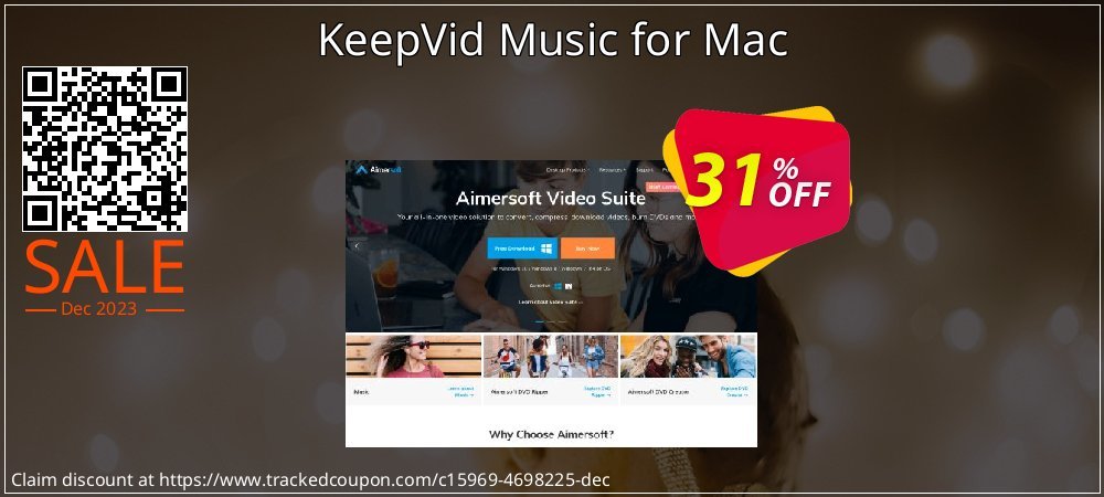 KeepVid Music for Mac coupon on Mother Day super sale