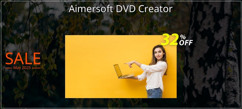 Aimersoft DVD Creator coupon on Mother Day offer