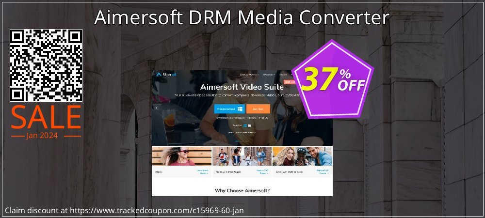 Aimersoft DRM Media Converter coupon on National Walking Day offer