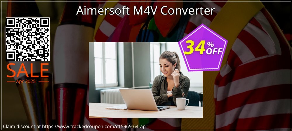 Aimersoft M4V Converter coupon on National Smile Day discounts