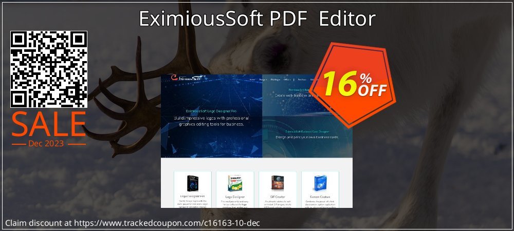 EximiousSoft PDF  Editor coupon on National Walking Day offer