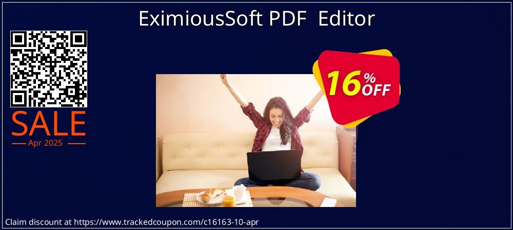 EximiousSoft PDF  Editor coupon on National Walking Day offer