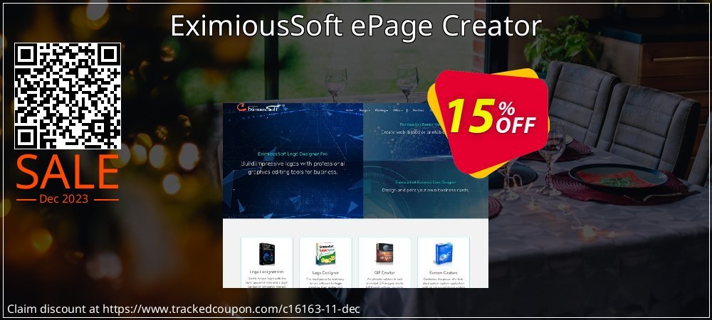 EximiousSoft ePage Creator coupon on Palm Sunday offer