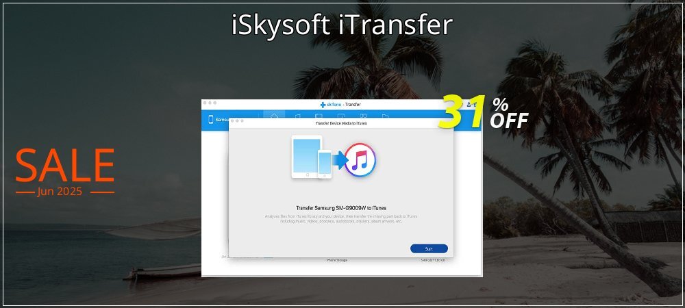 iSkysoft iTransfer coupon on Hug Holiday promotions