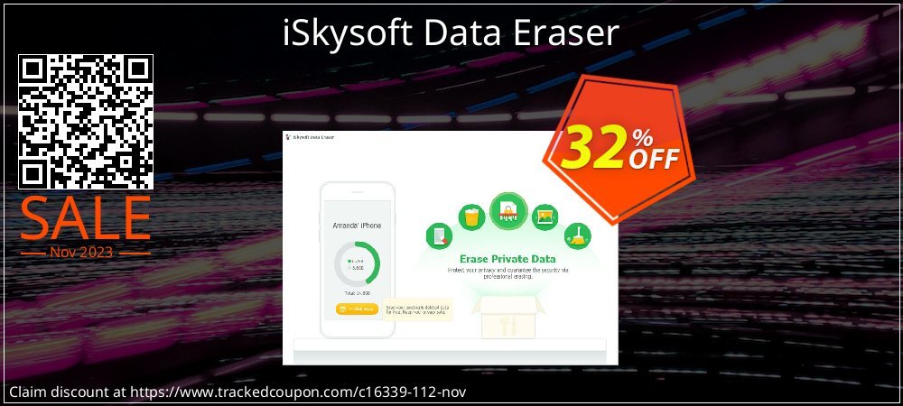 iSkysoft Data Eraser coupon on National Memo Day offer
