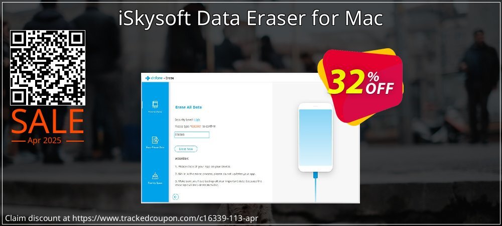 iSkysoft Data Eraser for Mac coupon on National Pizza Party Day discount