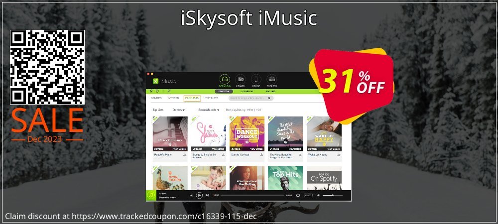 iSkysoft iMusic coupon on National Walking Day offering discount