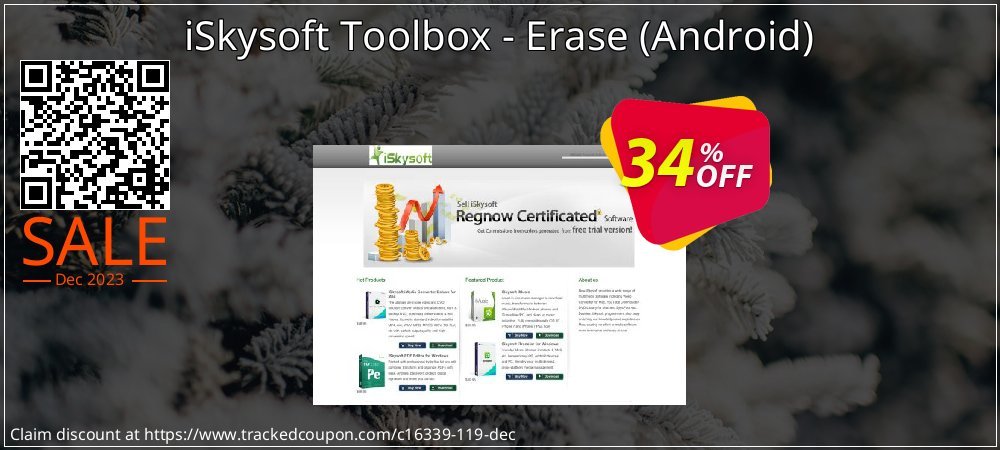 iSkysoft Toolbox - Erase - Android  coupon on World Password Day sales