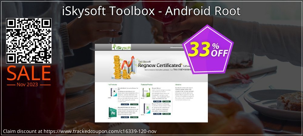 iSkysoft Toolbox - Android Root coupon on Mother's Day deals