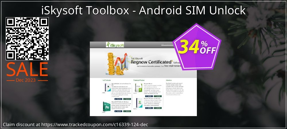 iSkysoft Toolbox - Android SIM Unlock coupon on National Smile Day offering sales