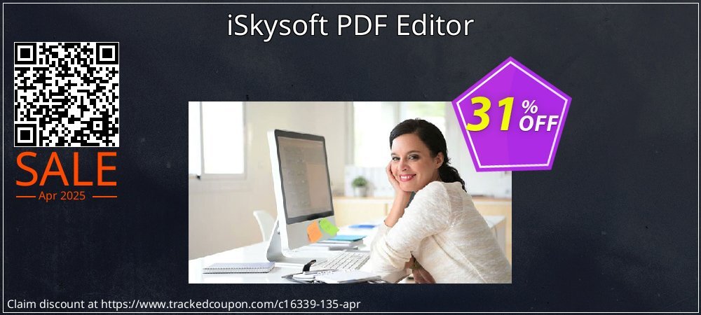 iSkysoft PDF Editor coupon on National Walking Day super sale