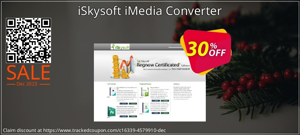 iSkysoft iMedia Converter coupon on Mother's Day super sale