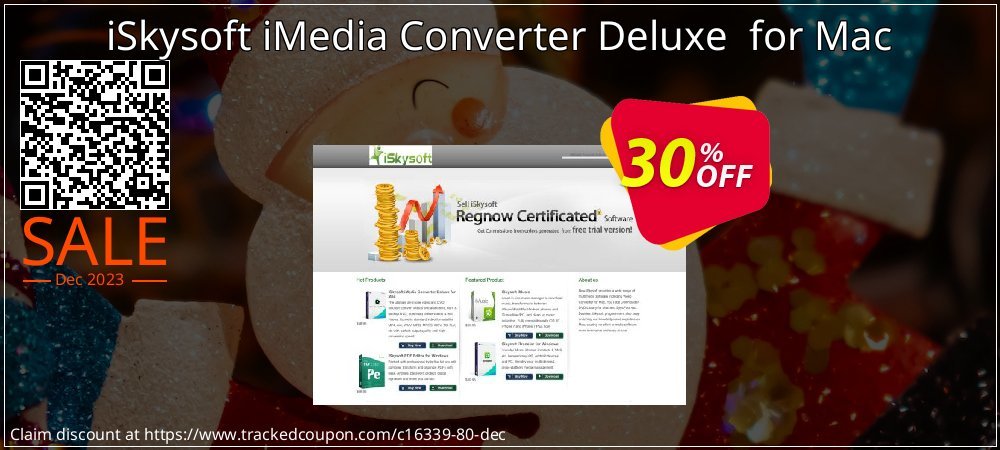 iSkysoft iMedia Converter Deluxe  for Mac coupon on Mother Day super sale