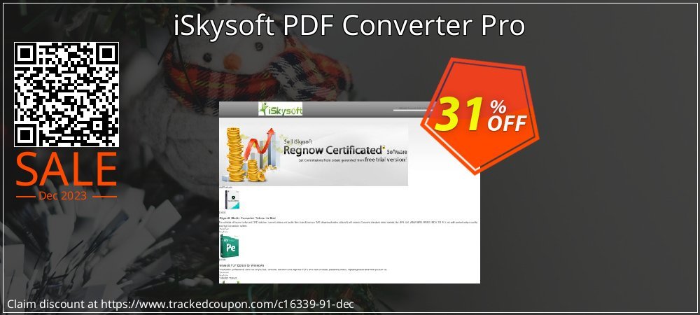 iSkysoft PDF Converter Pro coupon on World Party Day discounts
