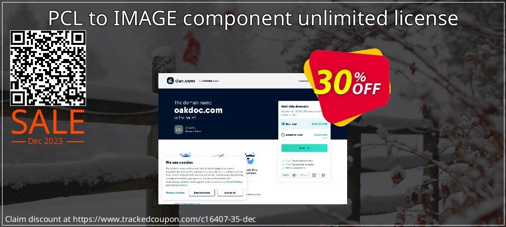 PCL to IMAGE component unlimited license coupon on Mother Day offer