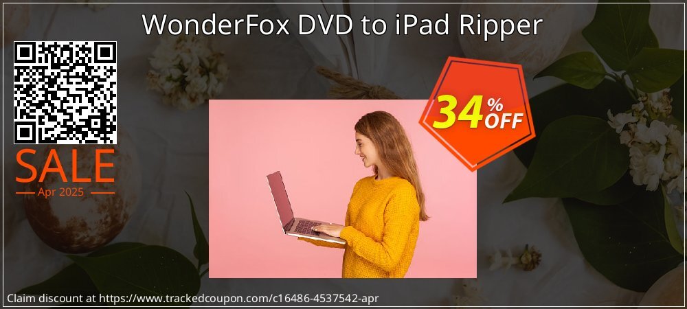 WonderFox DVD to iPad Ripper coupon on April Fools' Day discount