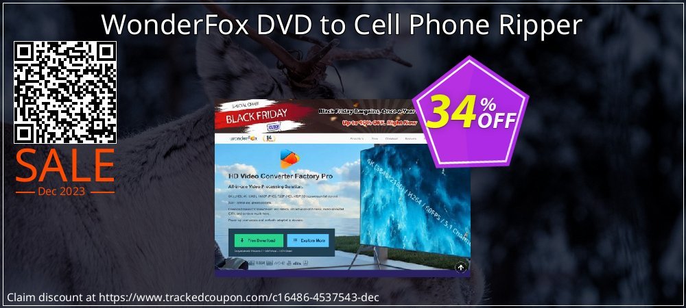 WonderFox DVD to Cell Phone Ripper coupon on National Pizza Party Day offering sales
