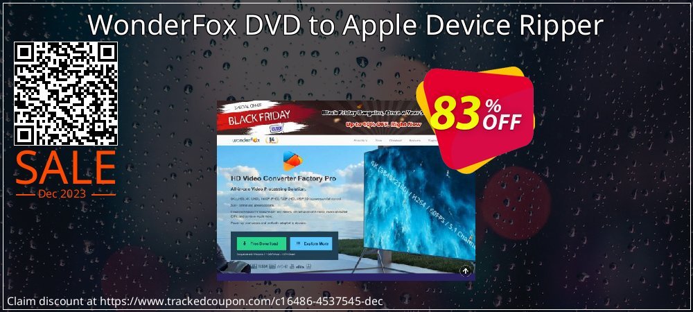 WonderFox DVD to Apple Device Ripper coupon on Mother's Day discounts