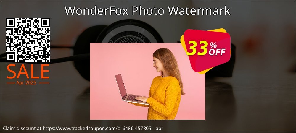 WonderFox Photo Watermark coupon on World Whisky Day offering discount