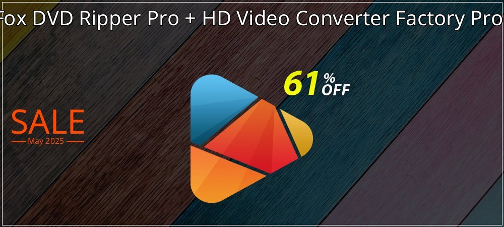 WonderFox DVD Ripper Pro + HD Video Converter Factory Pro Lifetime coupon on Constitution Memorial Day deals