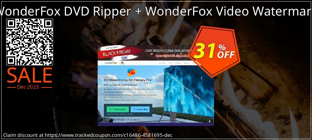 WonderFox DVD Ripper + WonderFox Video Watermark coupon on Mother's Day discount
