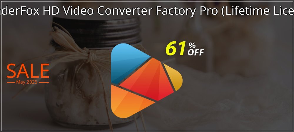 WonderFox HD Video Converter Factory Pro - Lifetime License  coupon on Working Day offering discount