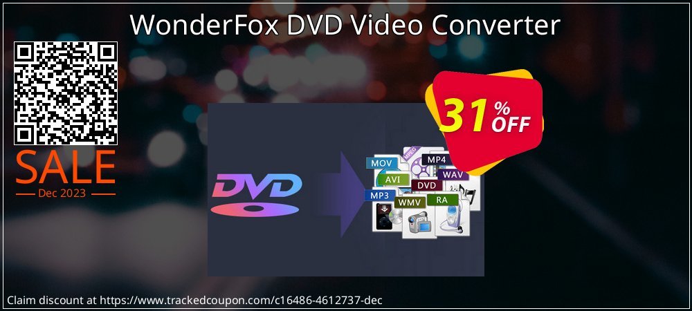 WonderFox DVD Video Converter coupon on Working Day offering discount