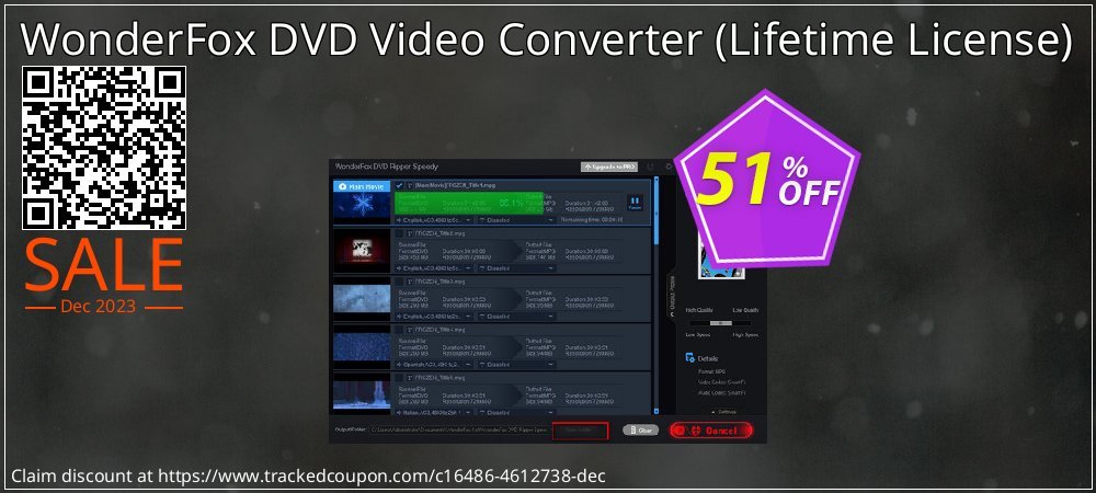 WonderFox DVD Video Converter - Lifetime License  coupon on Constitution Memorial Day offering sales