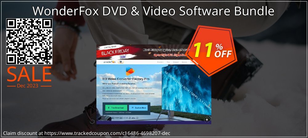 WonderFox DVD & Video Software Bundle coupon on Working Day deals