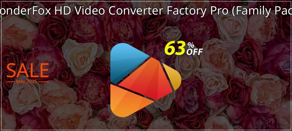 WonderFox HD Video Converter Factory Pro - Family Pack  coupon on Working Day deals