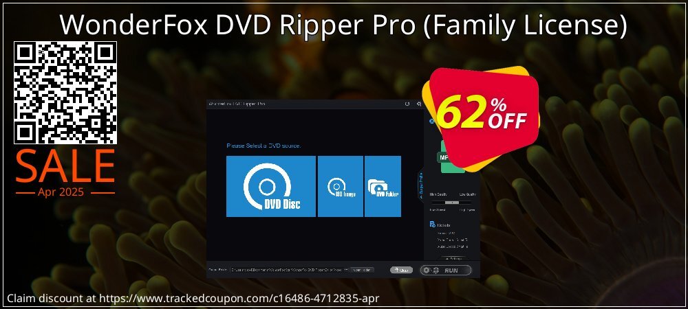 WonderFox DVD Ripper Pro - Family License  coupon on National Walking Day discount