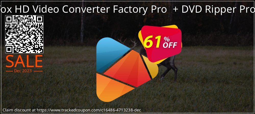 WonderFox HD Video Converter Factory Pro  + DVD Ripper Pro Lifetime coupon on Easter Day deals