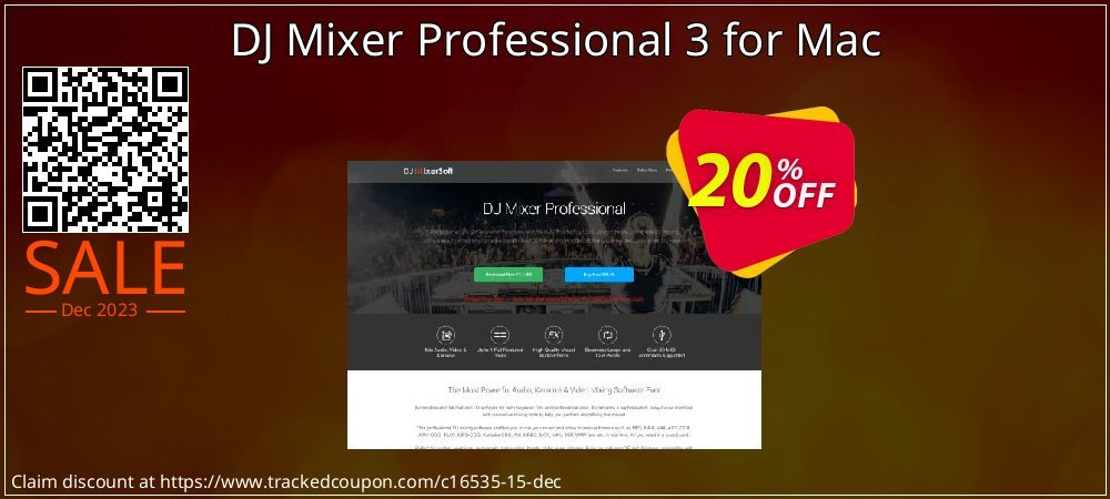 DJ Mixer Professional 3 for Mac coupon on National Walking Day deals