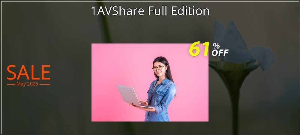 1AVShare Full Edition coupon on Easter Day offering sales