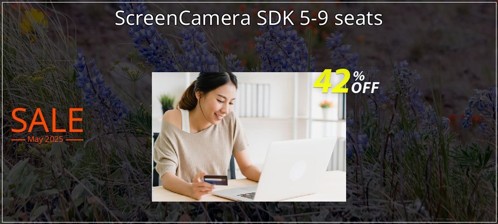 ScreenCamera SDK 5-9 seats coupon on Working Day super sale