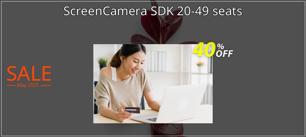 ScreenCamera SDK 20-49 seats coupon on World Password Day promotions