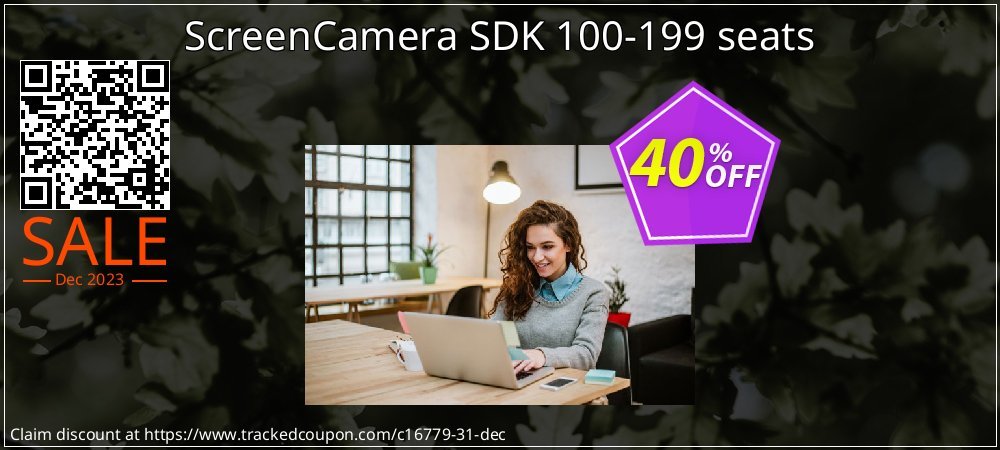 ScreenCamera SDK 100-199 seats coupon on Palm Sunday promotions
