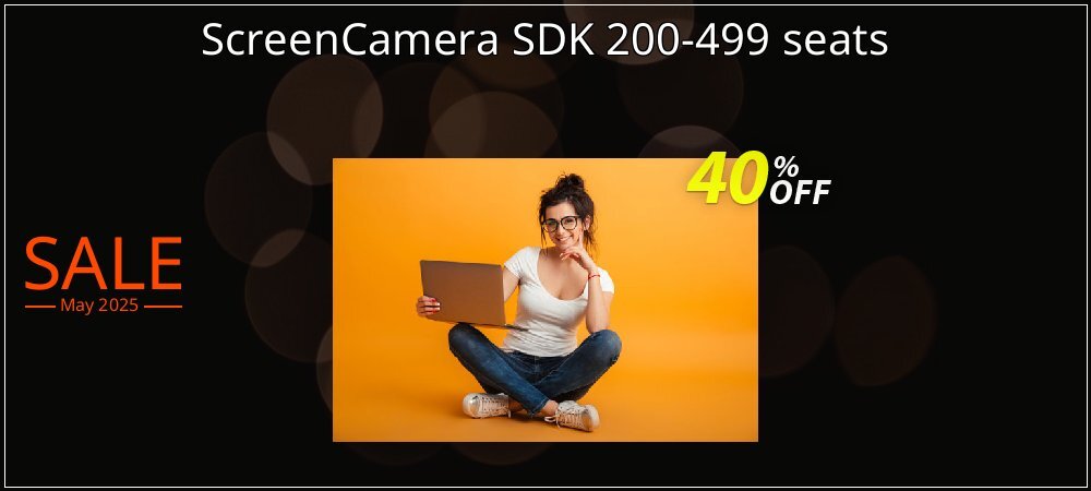 ScreenCamera SDK 200-499 seats coupon on April Fools' Day deals