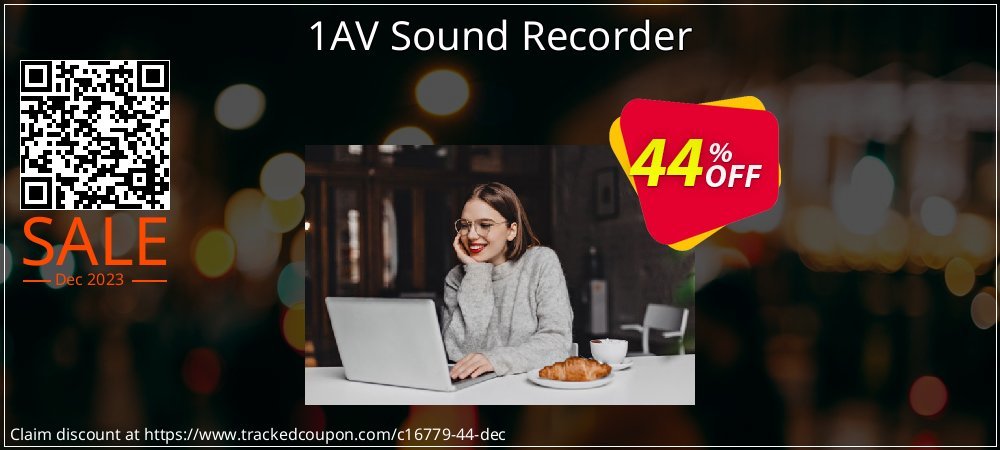 1AV Sound Recorder coupon on World Smile Day deals