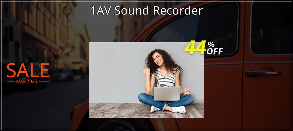 1AV Sound Recorder coupon on Tell a Lie Day offering discount