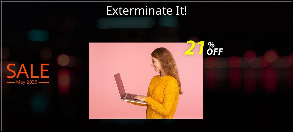 Exterminate It! coupon on April Fools' Day promotions