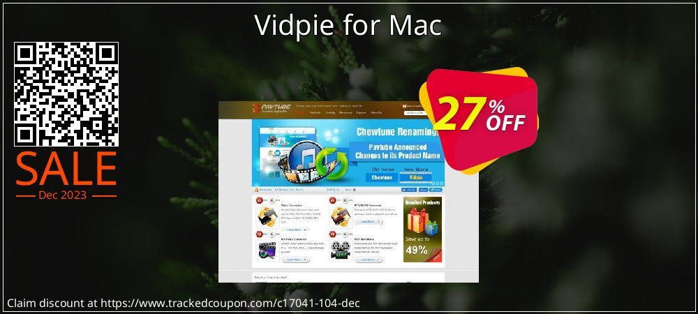 Vidpie for Mac coupon on Tell a Lie Day offer