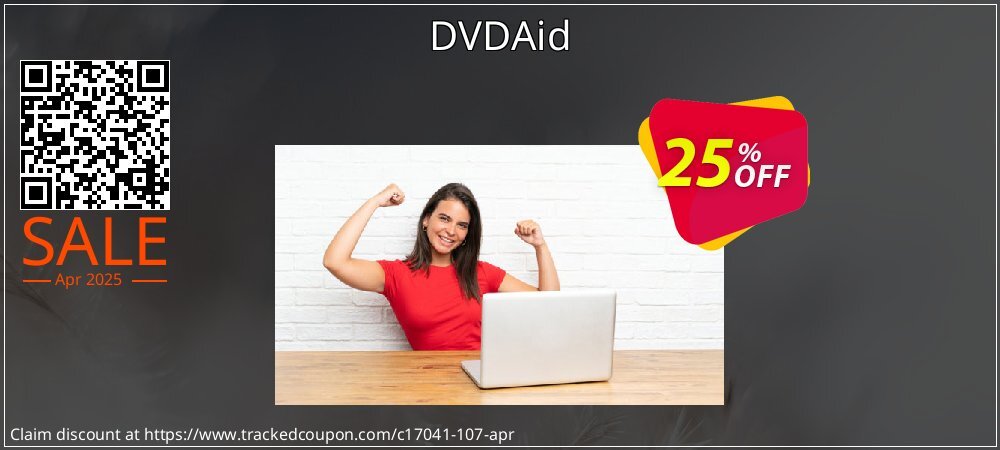 DVDAid coupon on April Fools' Day offering sales