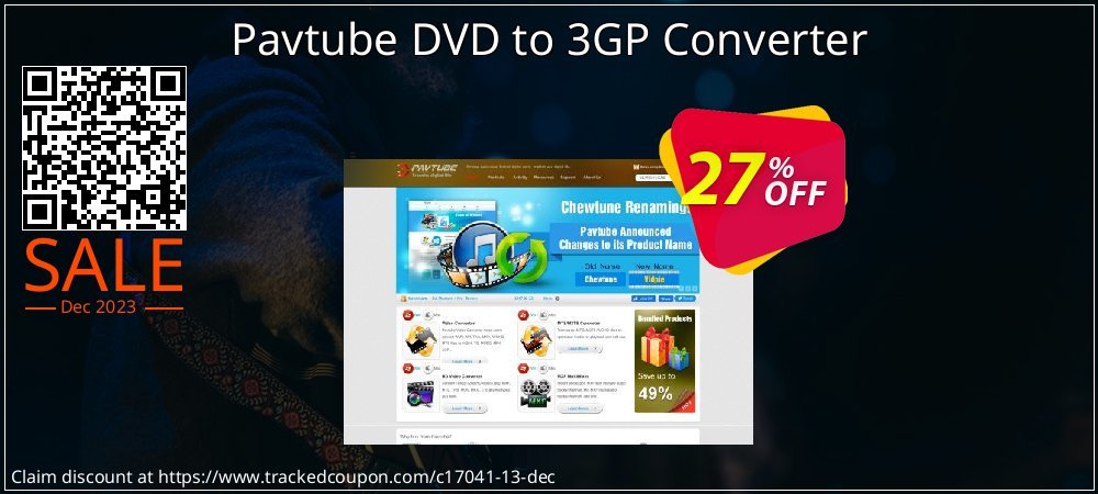 Pavtube DVD to 3GP Converter coupon on Easter Day deals